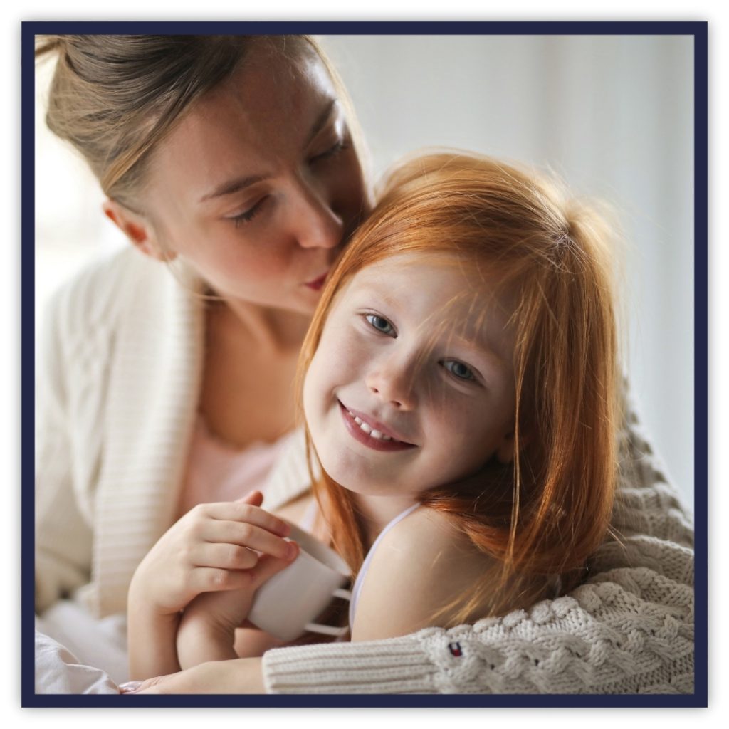 image of a mother and daughter